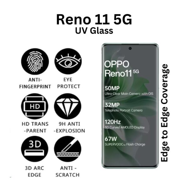 Reno 11 tempered glass