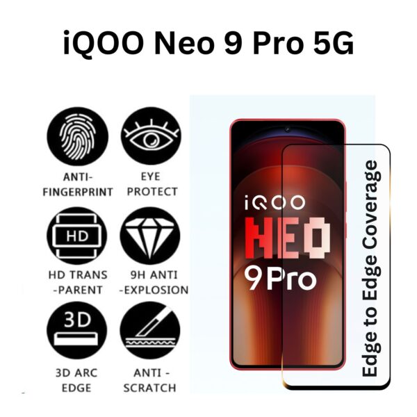 iQOO Neo 9 Pro tempered glass