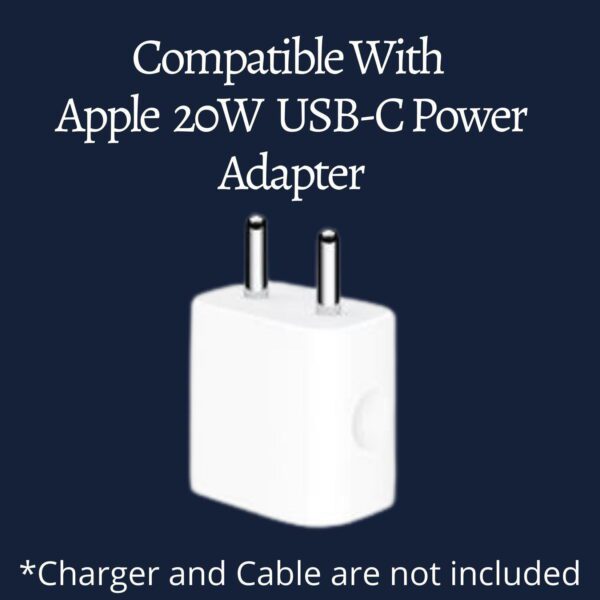 iWishKart Compatible with Apple 18W / 20W Adapter * All iPhone 14 13 12 11 Pro Max Plus (+) Mini/iPad/AirPods * Premium Batman Cartoon Charger Case [Adapter and Cable NOT Included] - Image 4