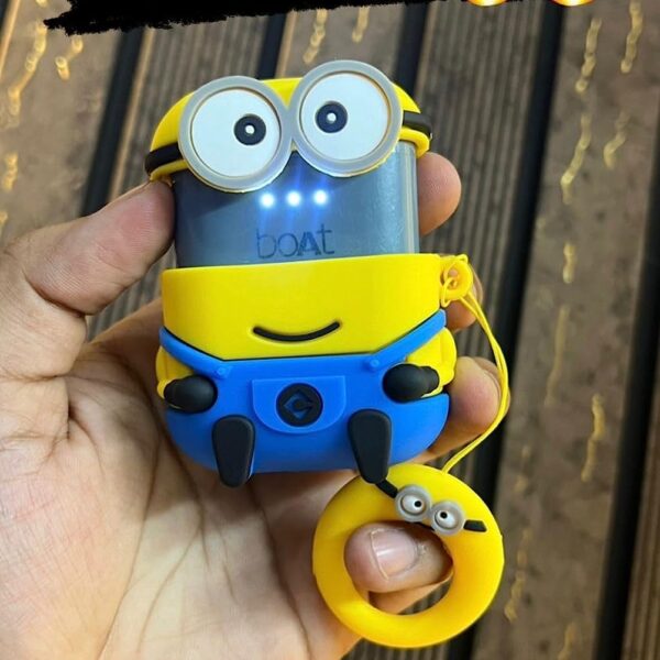 Boat Airdopes 131 / 138 Case Cover Minion from iWishKart - Image 3