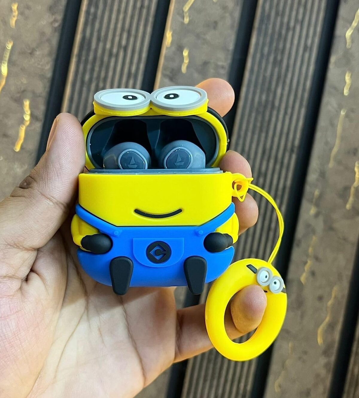Boat Airdopes 131 / 138 Case Cover Minion from iWishKart - Image 4