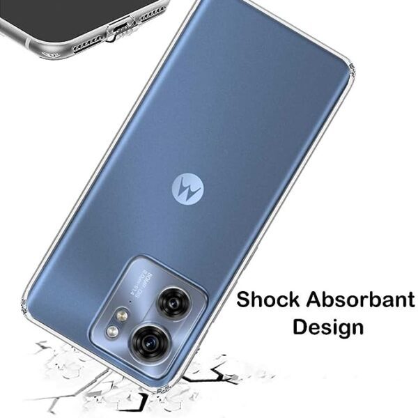 Motorola Moto Edge 40 Back Cover Case Transparent From iWishKart - Image 5