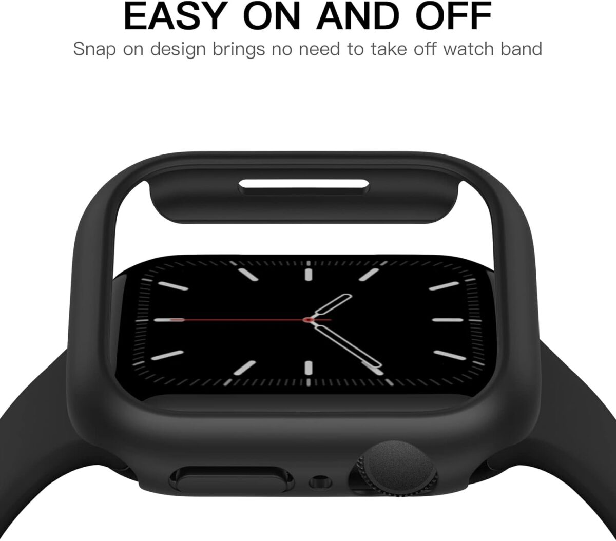 Case for Apple Watch 44MM Series 6 /5 / 4 / SE / SE2 WITHOUT Tempered Glass Screen Protector - Image 8