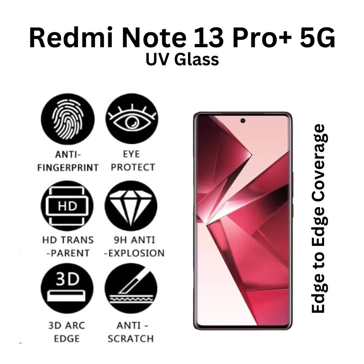Redmi Note 13 Pro+ tempered glass