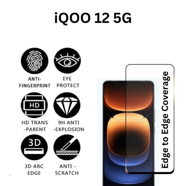 iqoo 12 tempered glass