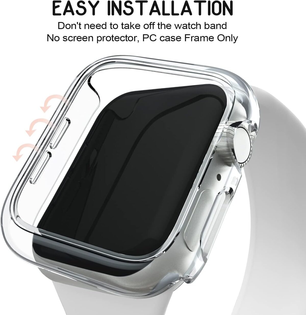 Apple Ultra 2 49mm Case Cover Bumper Tranparent from iWishKart - Image 2