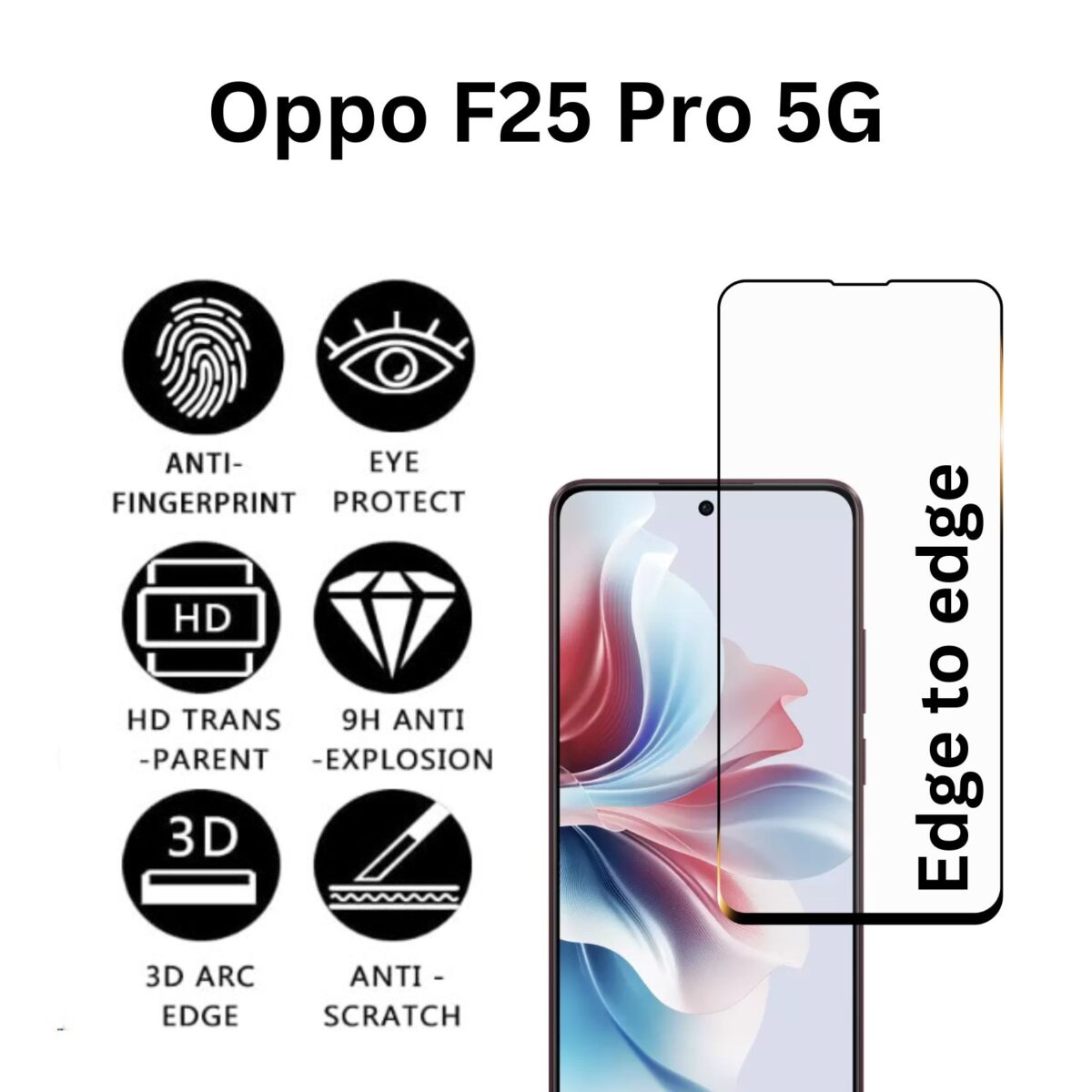 Oppo F25 Pro tempered glass