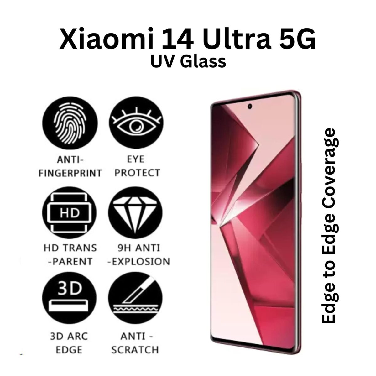 Xiaomi 14 Ultra 5G Screen Protector For Front With Intallation kit and Guide - ViS iWishKart - Image 2