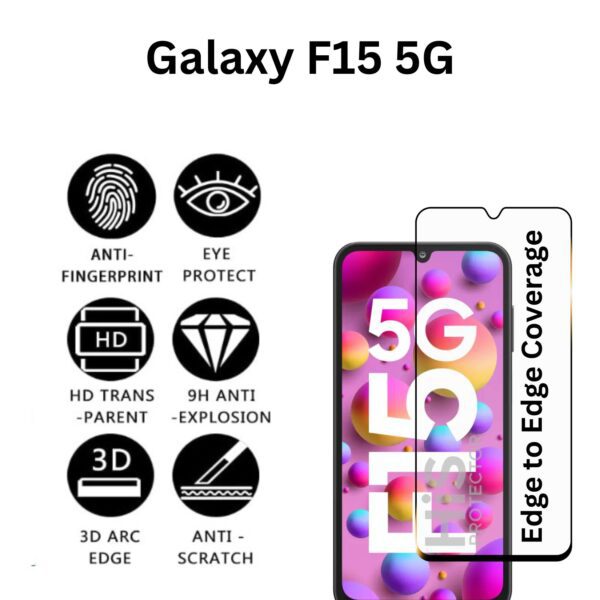 samsung f15 tempered glass