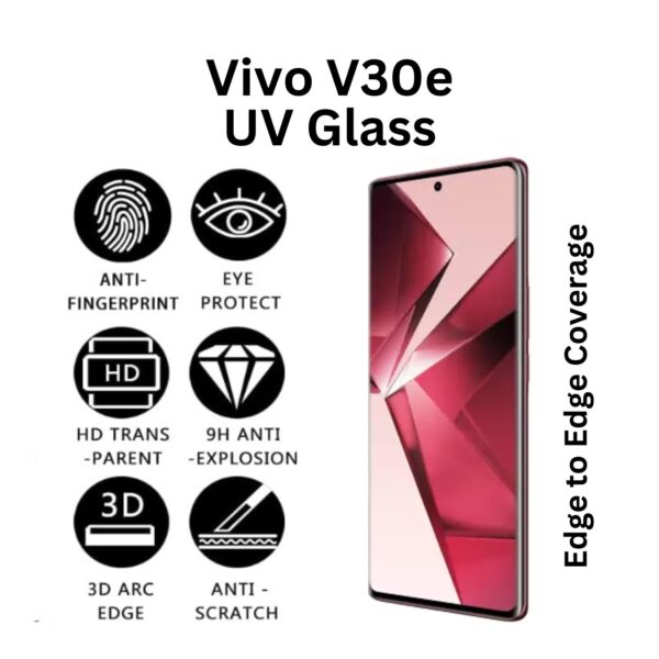 Vivo V30e tempered glass