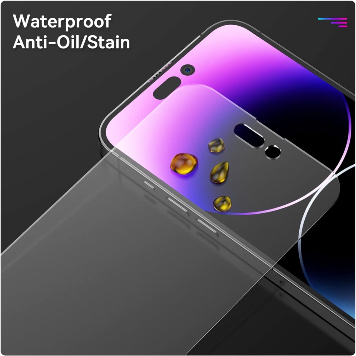 Apple iPhone 16 Pro 5G Matte Screen Guard For Front With Intallation kit and Guide - iWishKart - Image 6