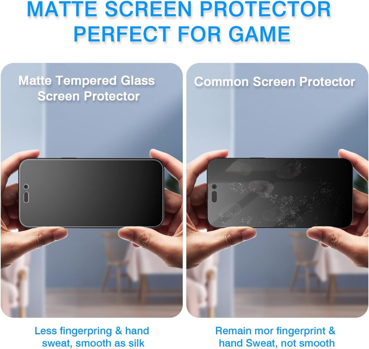 Apple iPhone 16 Pro 5G Matte Screen Guard For Front With Intallation kit and Guide - iWishKart - Image 8