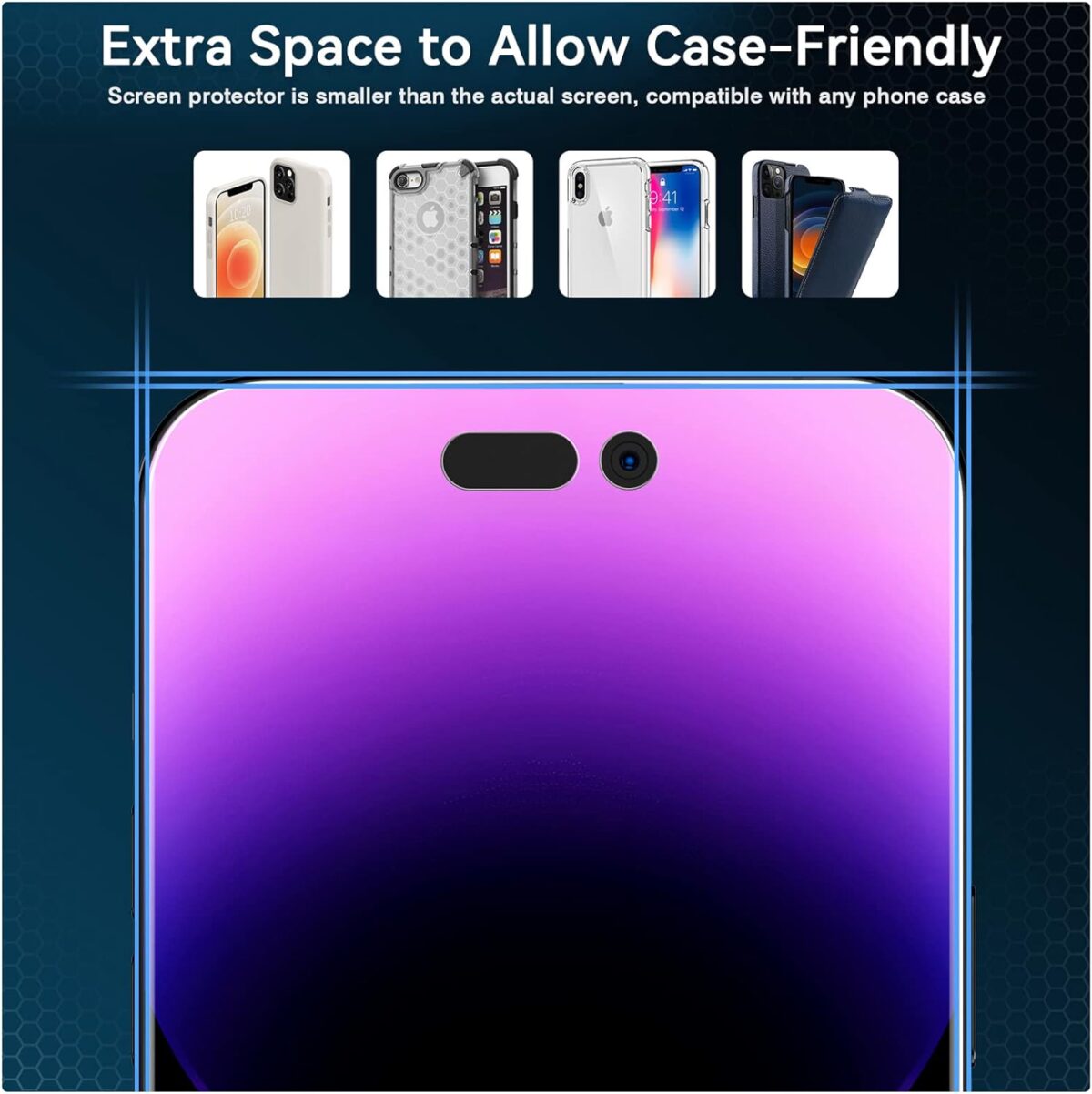 Apple iPhone 16 Pro 5G Matte Screen Guard For Front With Intallation kit and Guide - iWishKart - Image 3