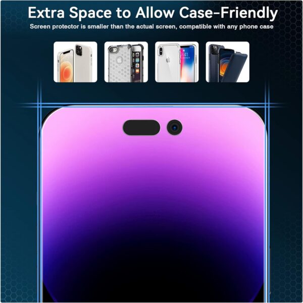 Apple iPhone 16 Pro 5G Matte Screen Guard For Front With Intallation kit and Guide - iWishKart - Image 3