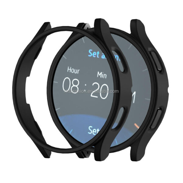 Samsung Galaxy Watch 5 / 4 44mm case with Tempered Glass Screen Protector, All-Around Ultra-Thin Bumper Full Cover Hard PC Protective for iWatch from iWishKart - Image 3